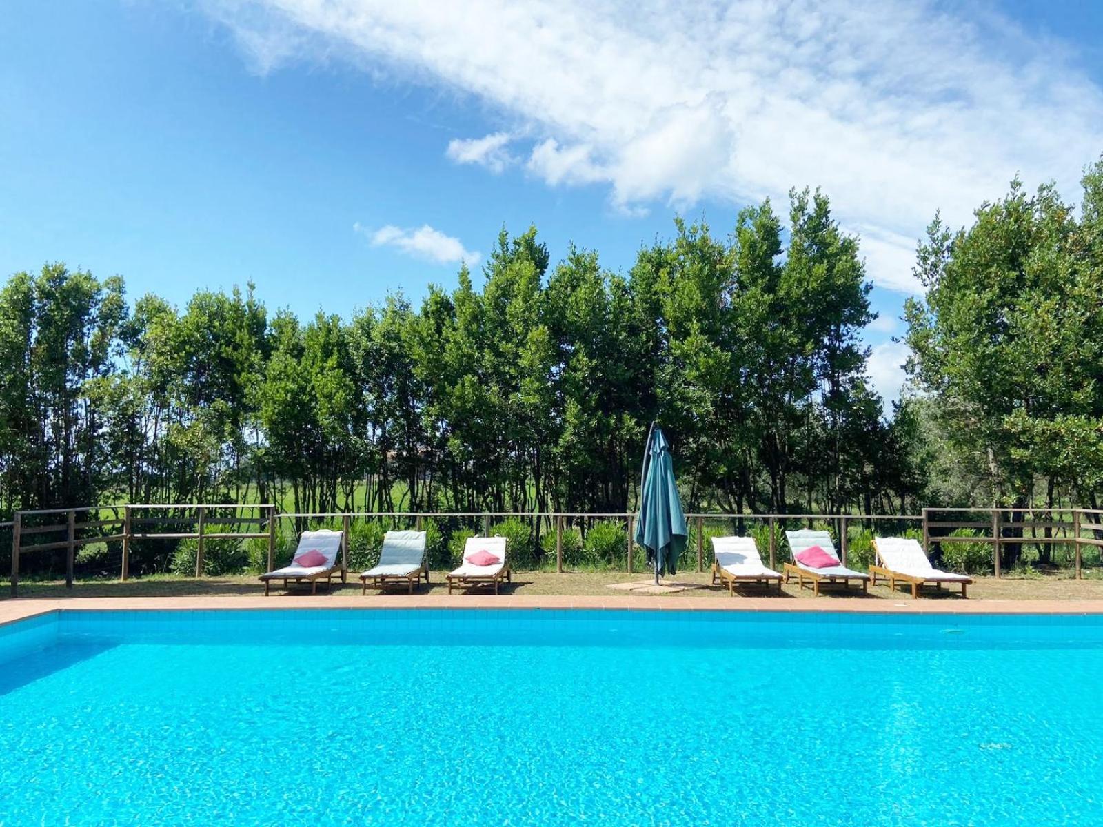 Relais Casale Il Poggetto - Oleandri By Zoom In Earth Apartment Cecina  Bagian luar foto